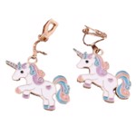 Børne øreringe - clips; Unicorn -  Little Miss Pinkie Pie